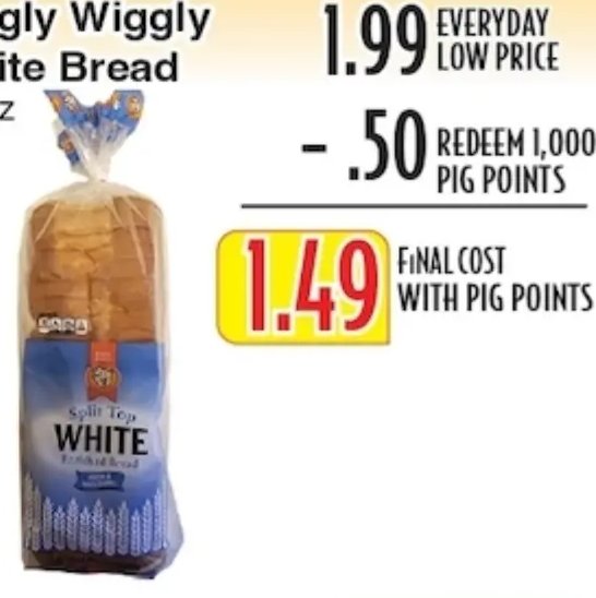 Piggly Wiggly White Bread