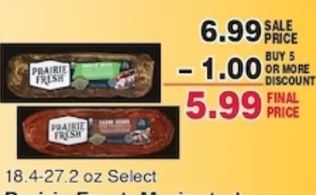 Prairie Fresh Marinated Tenderloin or Pork Loin Fillet