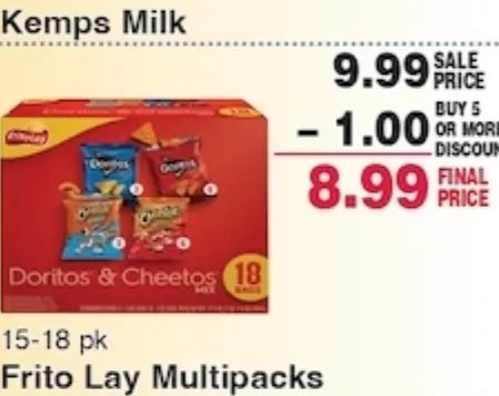 Frito Lay Multipacks