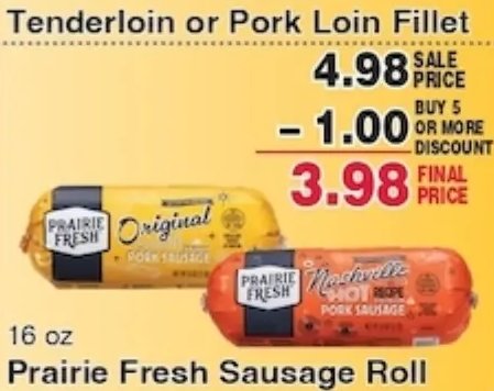 Prairie Fresh Sausage Roll
