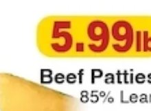 Beef Patties