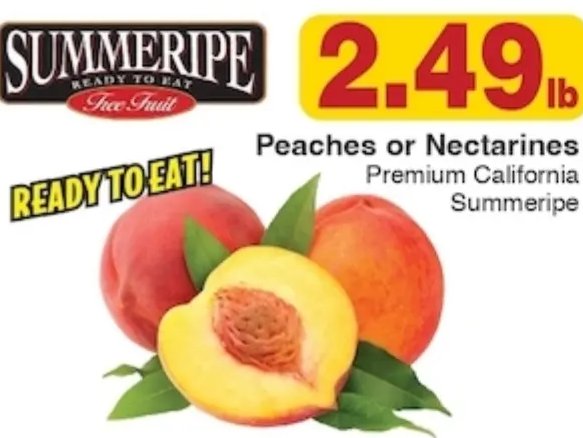 Peaches or Nectarines