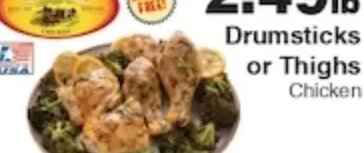 Drumsticks or Thighs