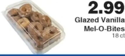 Glazed Vanilla Mel-O-Bites