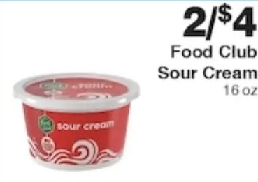 Food Club Sour Cream