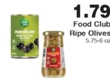 Food Club Ripe Olives