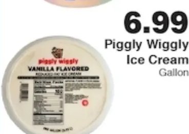 Piggly Wiggly Ice Cream