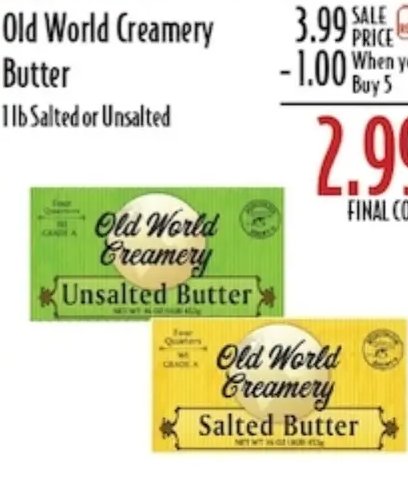 Old World Creamery Butter