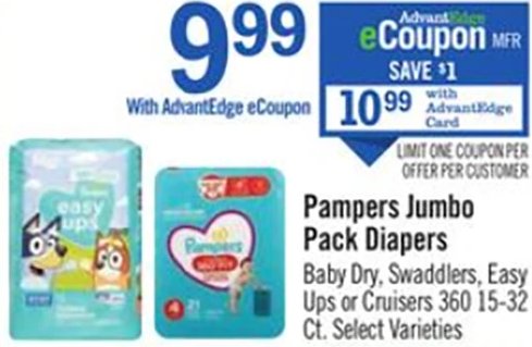 Pampers Jumbo Pack Diapers