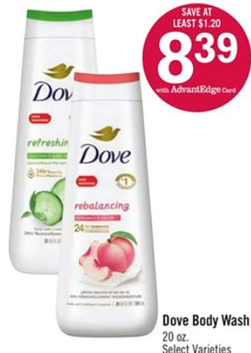 Dove Body Wash