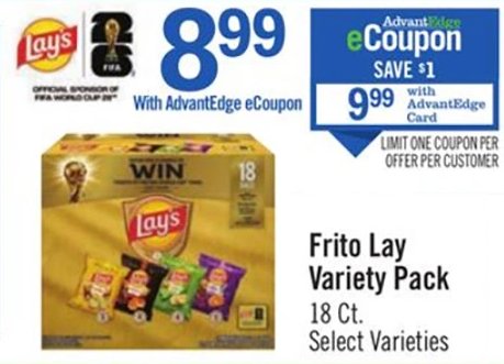 Frito Lay Variety Pack