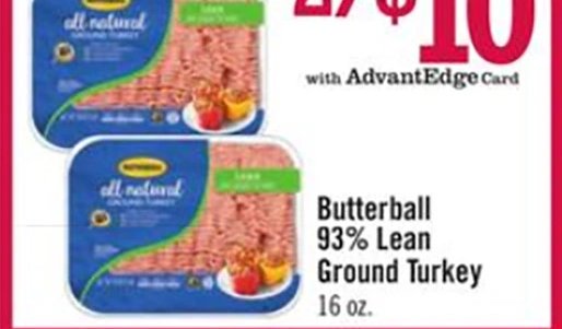 Butterball 93% Lean Ground Turkey