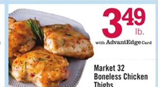 Market 32 Boneless Chicken Thighs Savings Pack