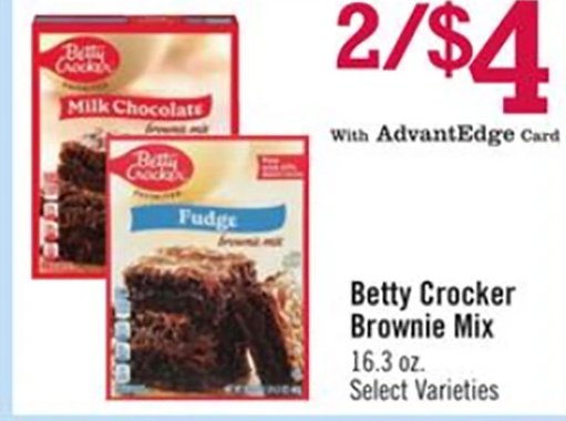 Betty Crocker Brownie Mix
