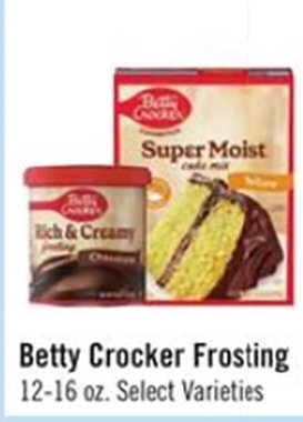 Betty Crocker Frosting
