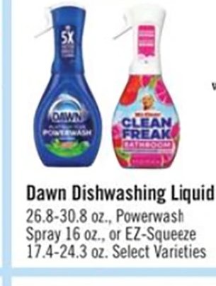 Dawn Dishwashing Liquid