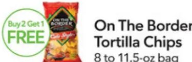 On The Border Tortilla Chips