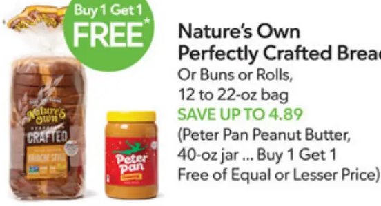 Nature's Own Perfectly Crafted Bread