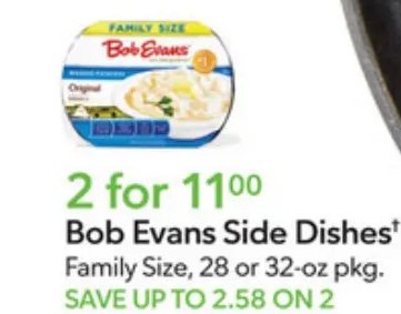 Bob Evans Side Dishes