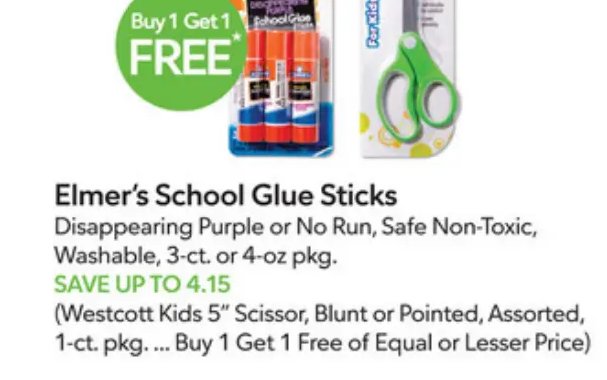 Elmer's School Glue Sticks
