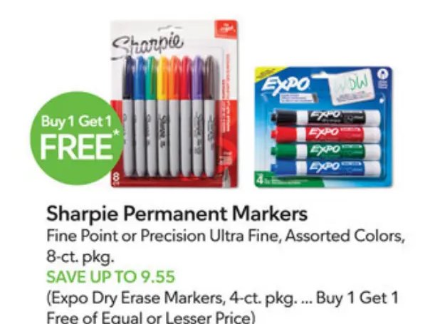 Sharpie Permanent Markers