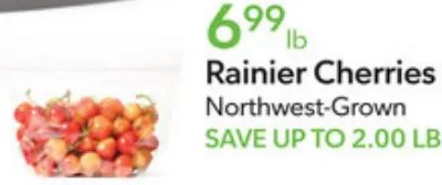 Rainier Cherries