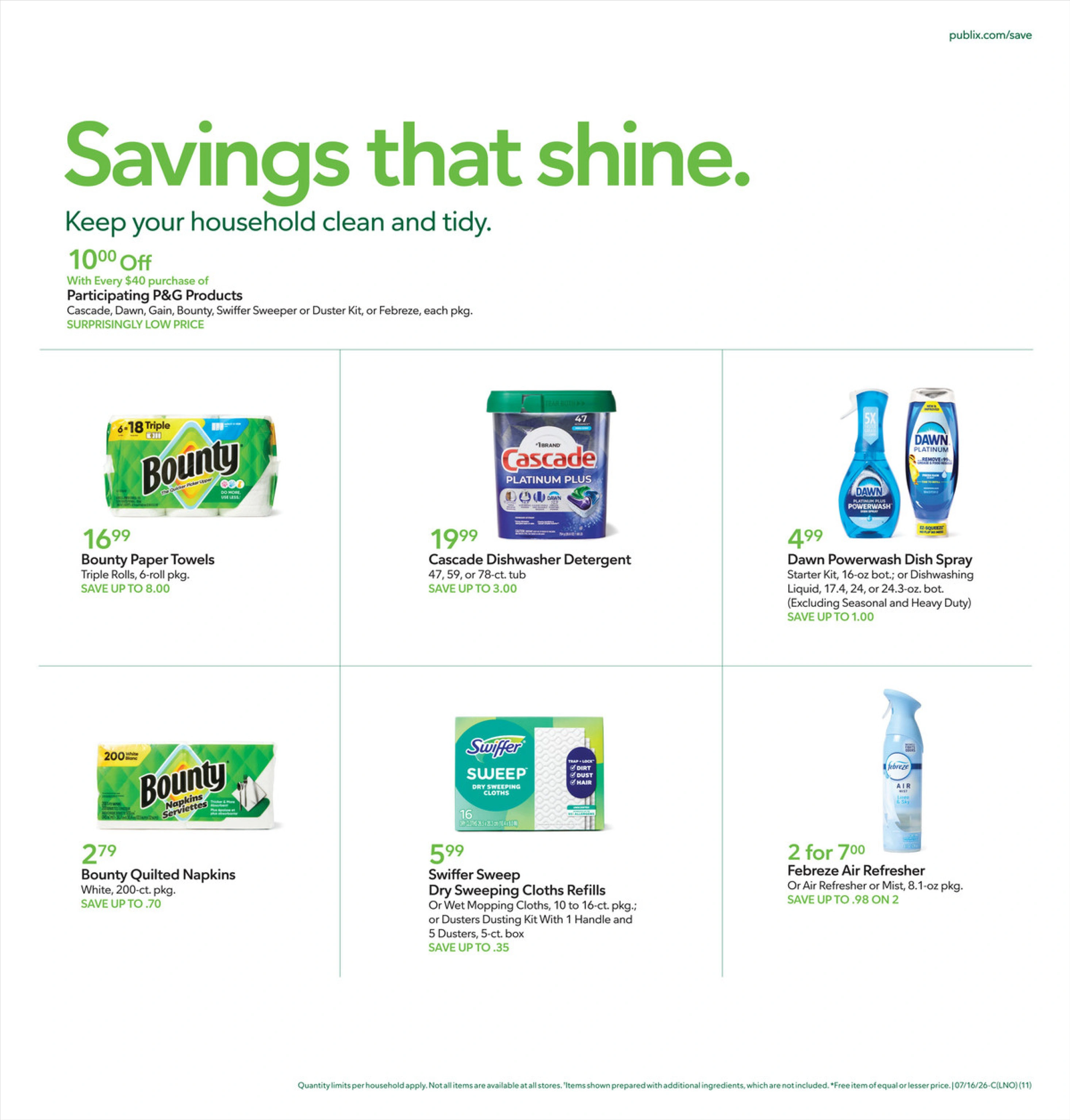 Publix Weekly Ad Page 11