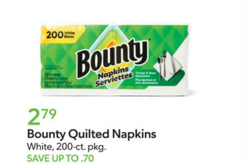 Bounty Quilted Napkins