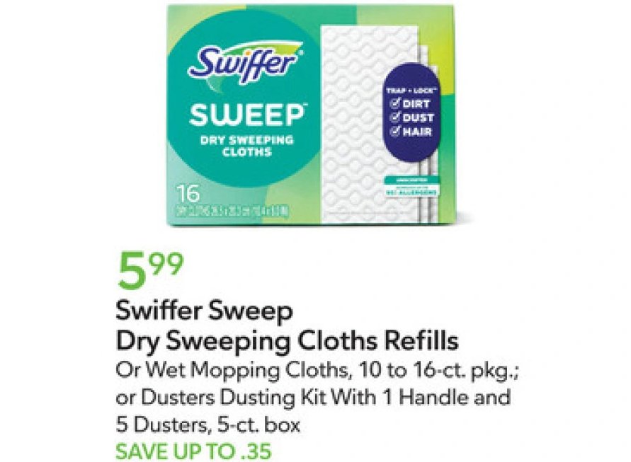 Swiffer Sweep Dry Sweeping Cloths Refills
