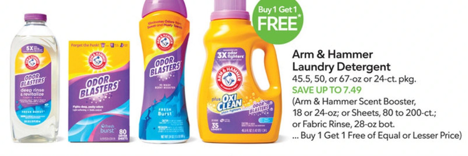 Arm & Hammer Laundry Detergent