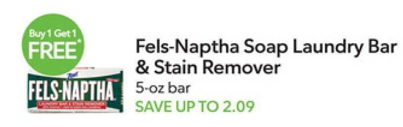 Fels-Naptha Soap Laundry Bar & Stain Remover