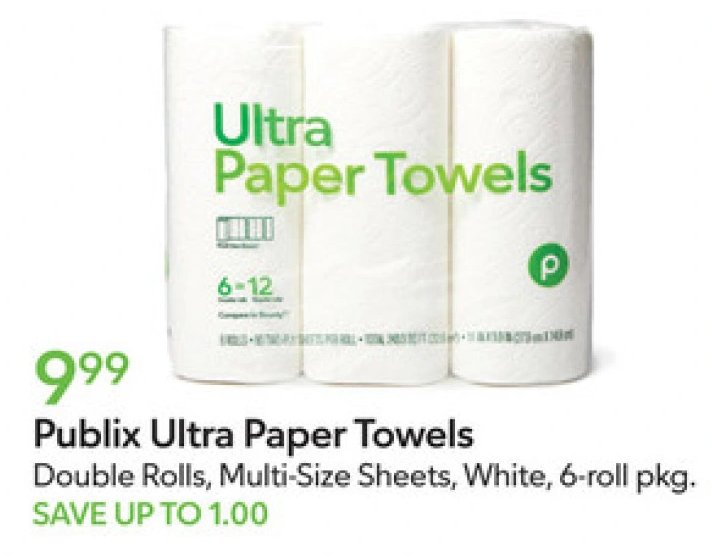 Publix Ultra Paper Towels