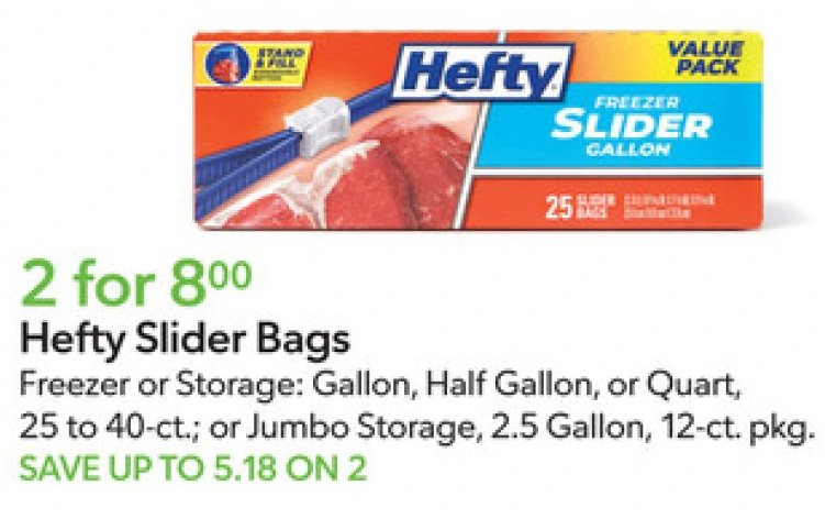 Hefty Slider Bags