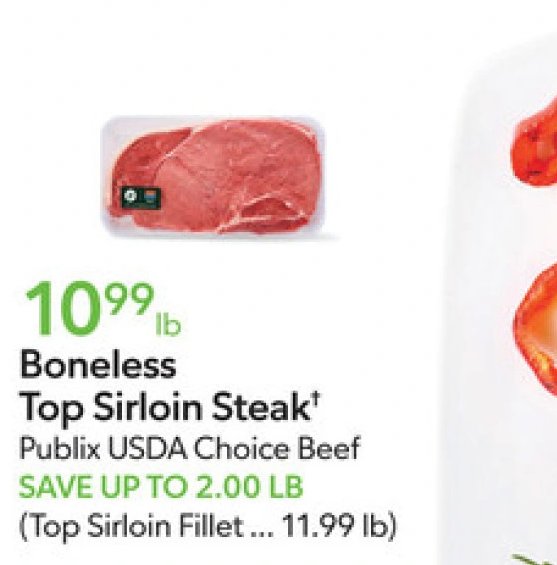 Boneless Top Sirloin Steak