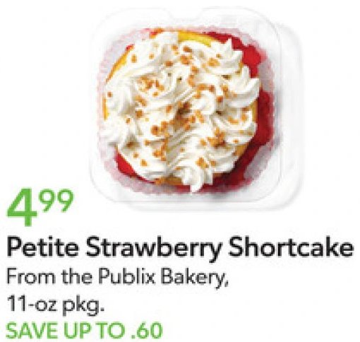 Petite Strawberry Shortcake