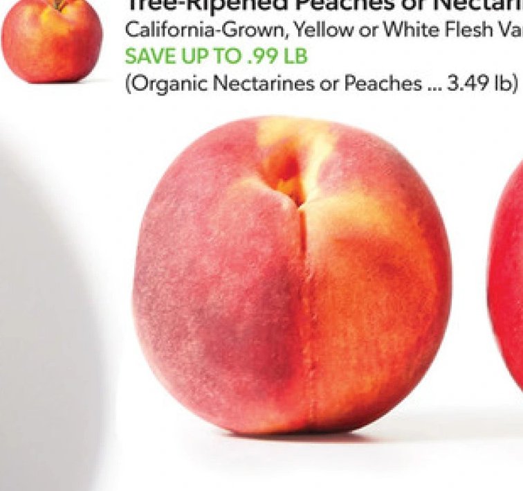 Tree-Ripened Peaches or Nectarines