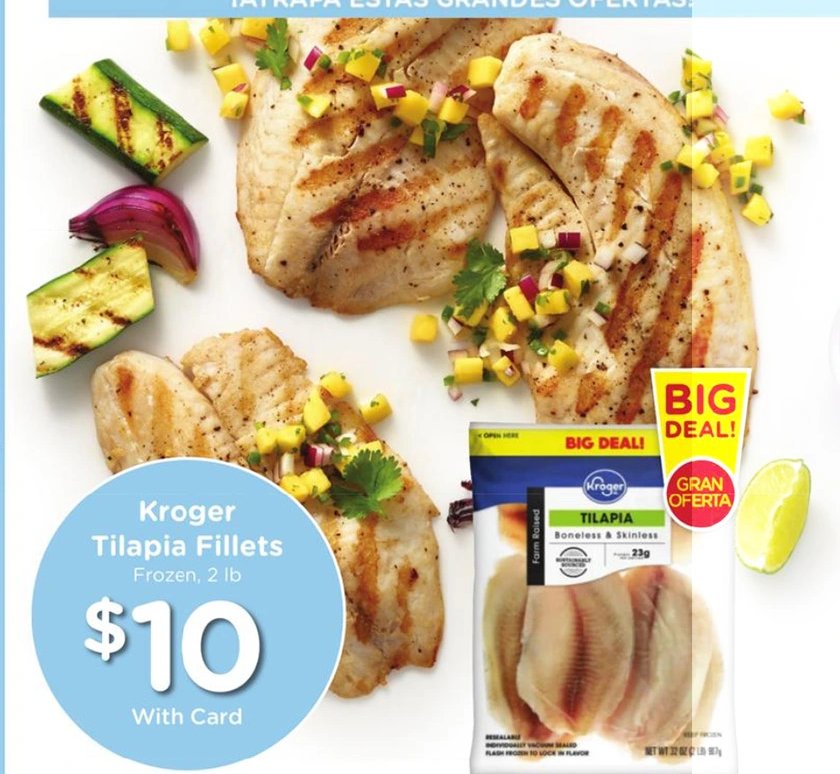 Kroger Tilapia Fillets