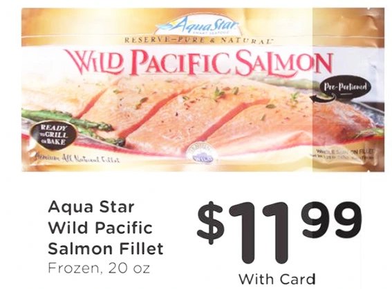 Aqua Star Wild Pacific Salmon Fillet