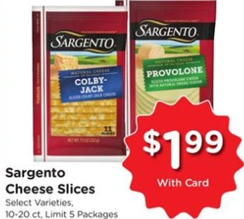 Sargento Cheese Slices