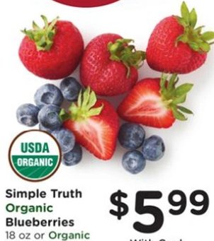 Simple Truth Organic Blueberries