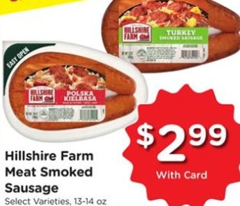 Hillshire Farm Meat Smoked Sausage