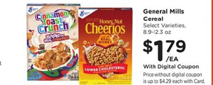 General Mills Cereal