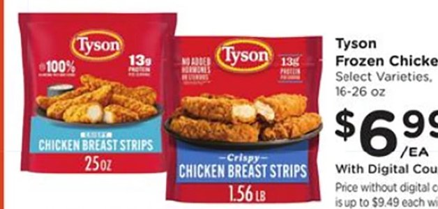 Tyson Frozen Chicken