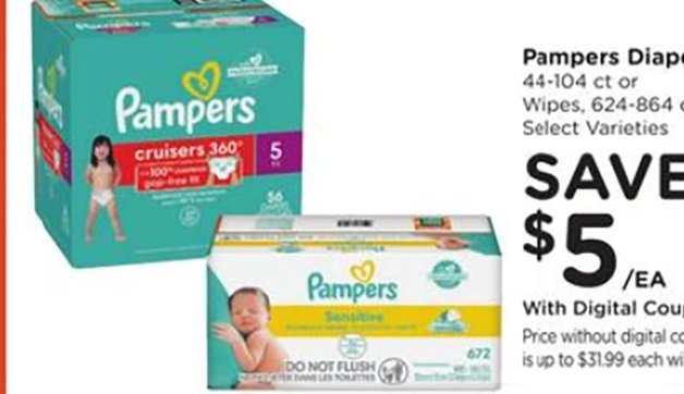 Pampers Diapers