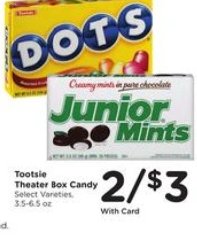 Tootsie Theater Box Candy