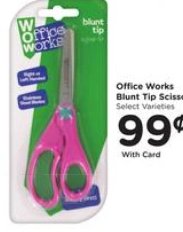 Office Works Blunt Tip Scissors