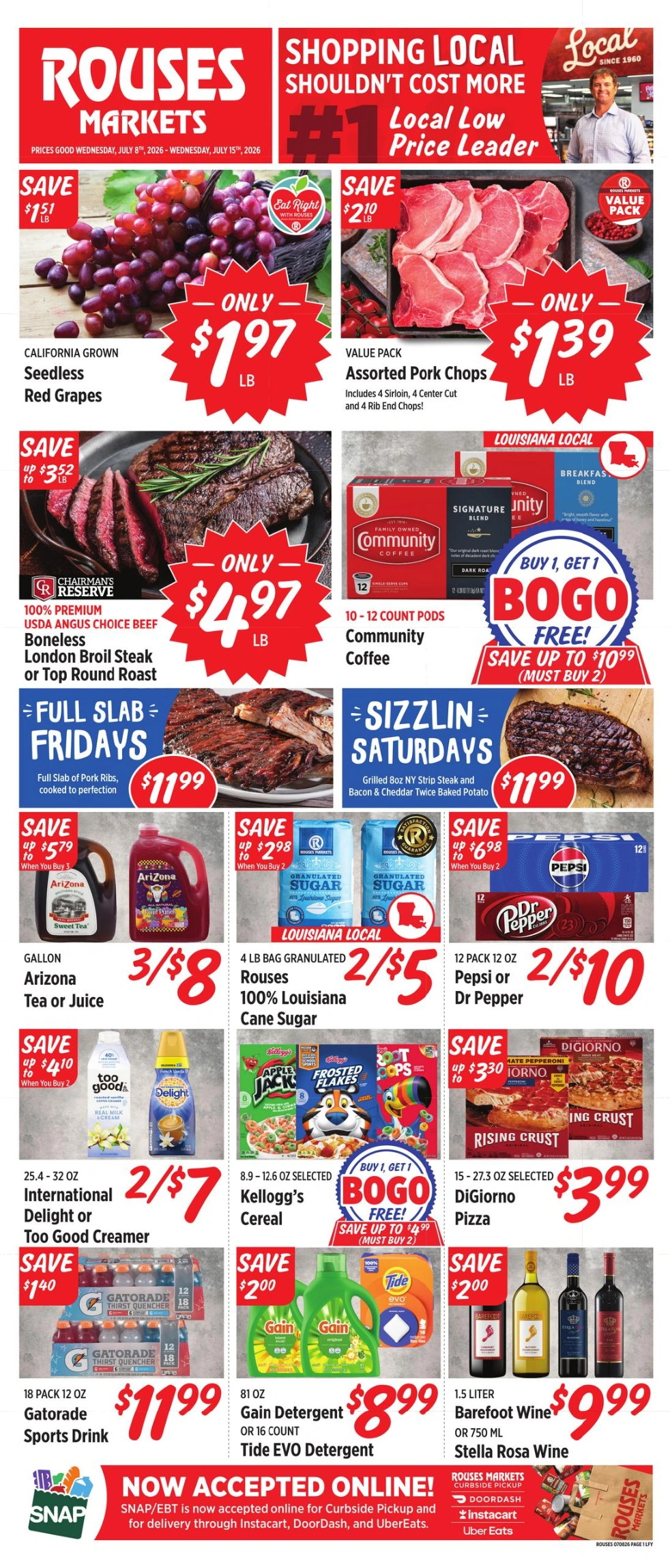 Rouses Weekly Ad Page 1