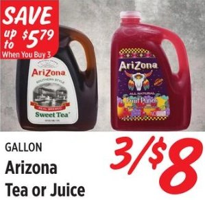 Arizona Tea or Juice