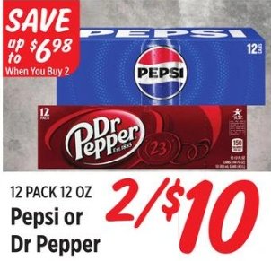 Pepsi or Dr Pepper