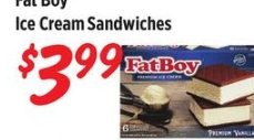 Fat Boy Ice Cream Sandwiches